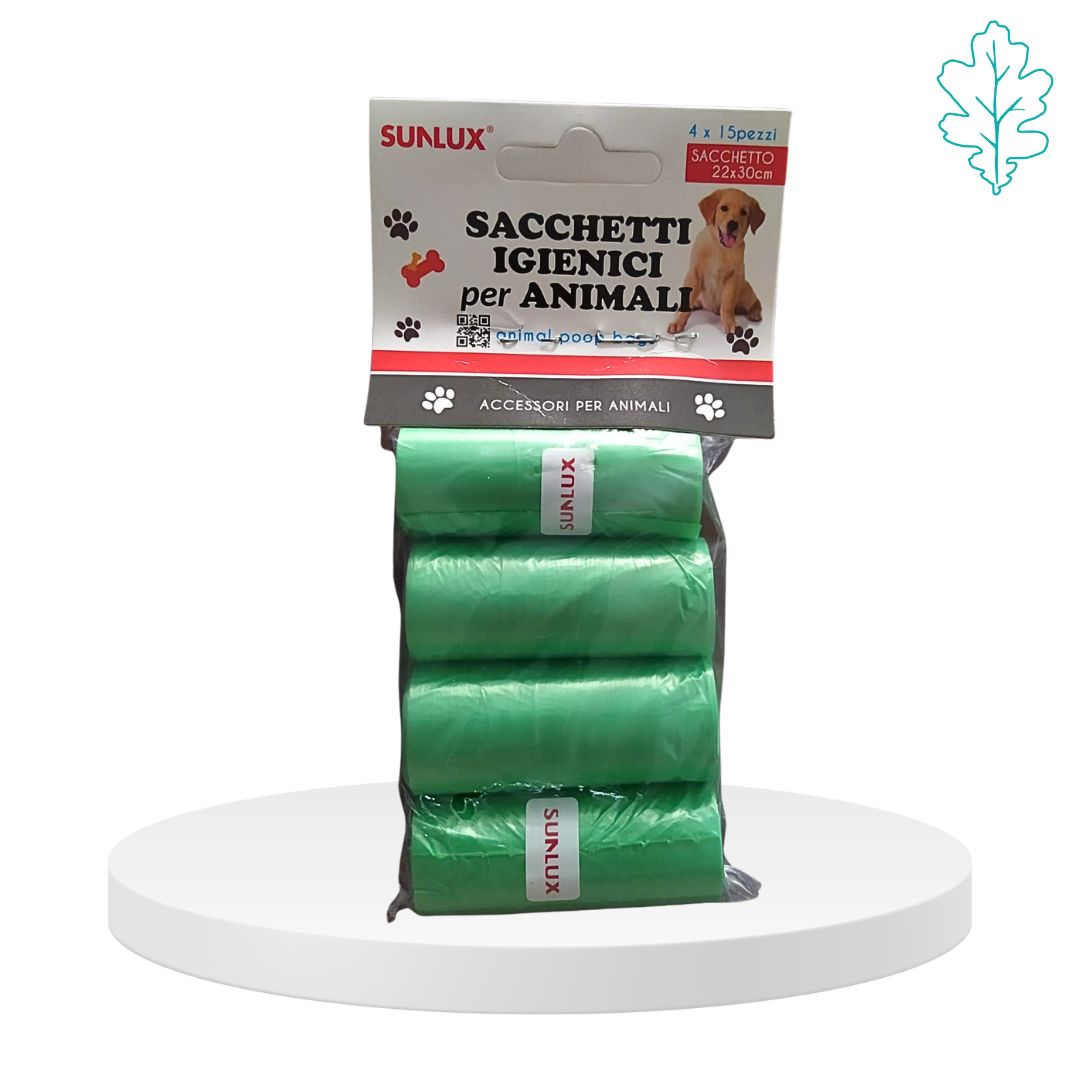 Sacchetti igienici per animali