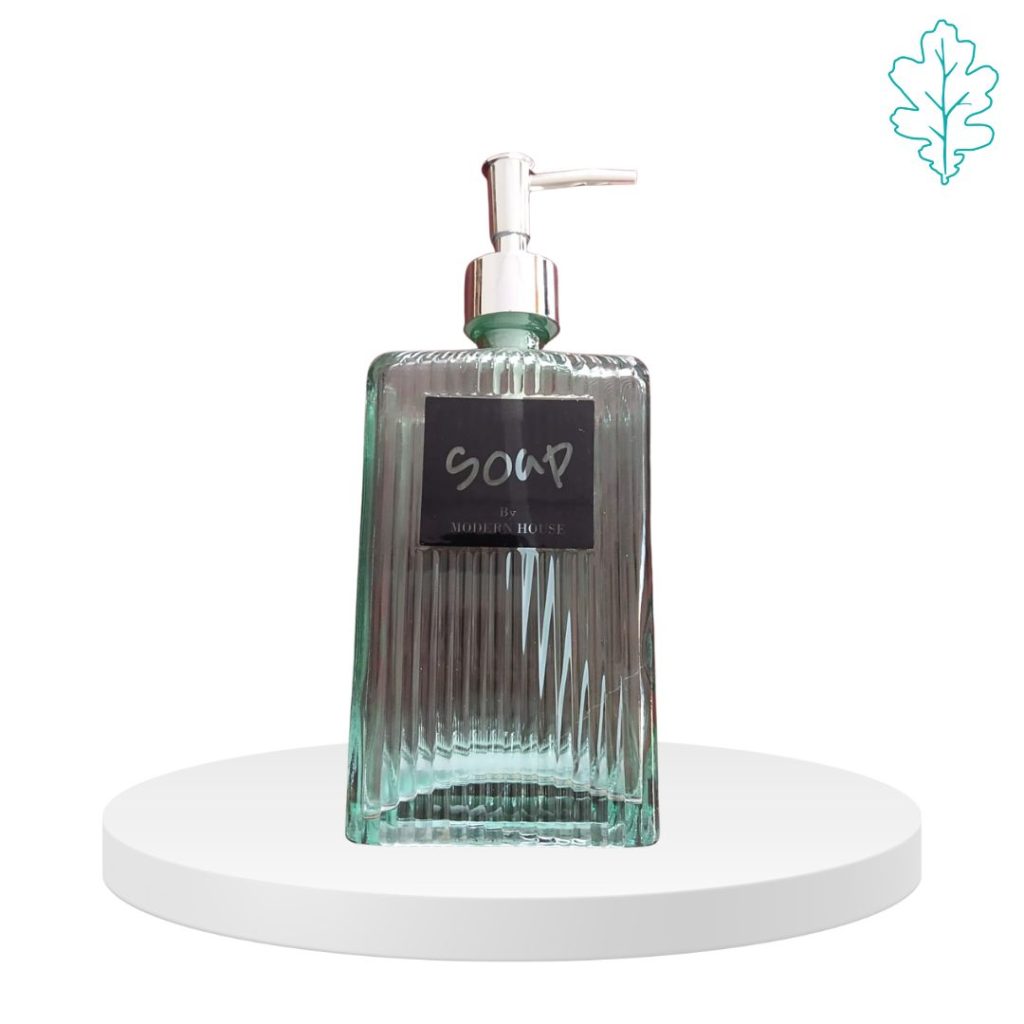 Dispenser per sapone in vetro