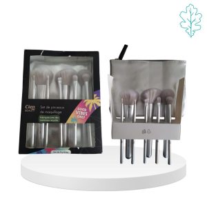 Set trucco pennelli e pochette