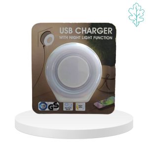 Usb charger con luce notturna