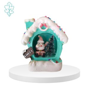 Casetta Natale con lucine
