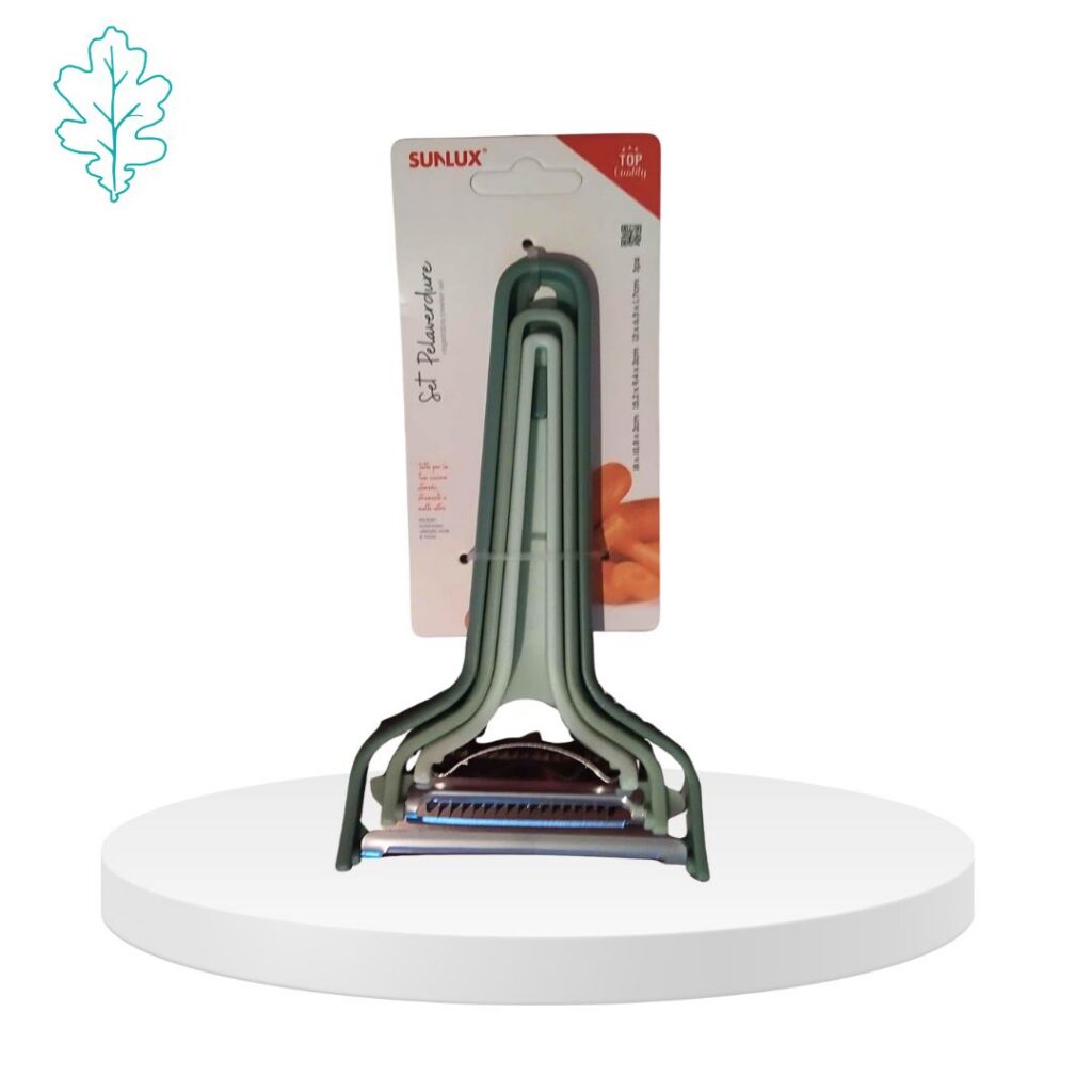 Set pelaverdure da 3 pezzi