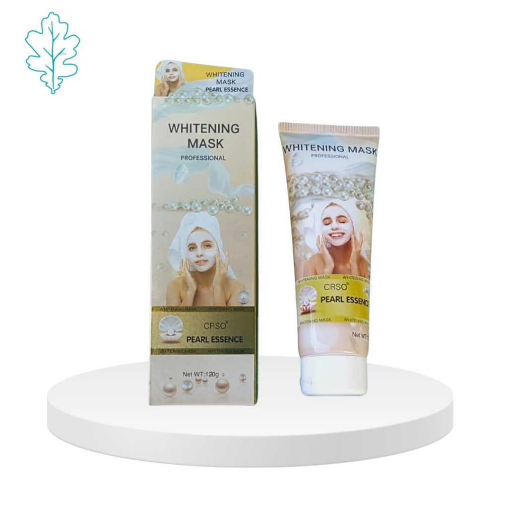 Maschera all'essenza di perla