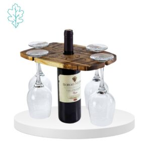 Tagliere porta bicchieri