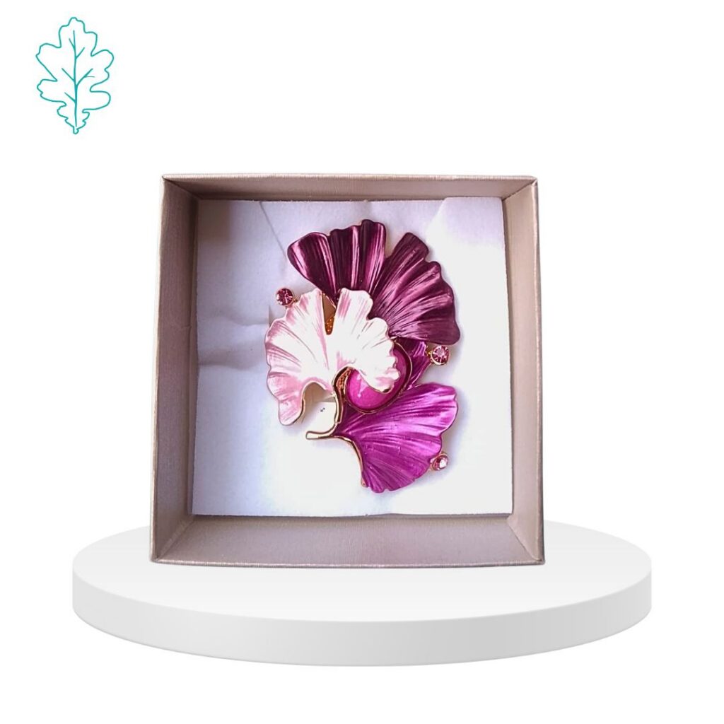 Spilla magnetica con petali