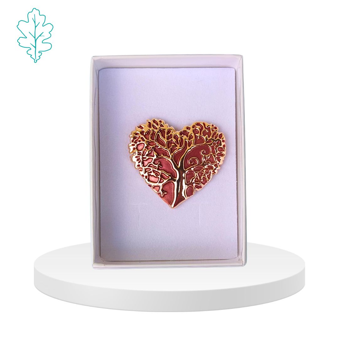 Spilla magnetica "Cuore della vita"