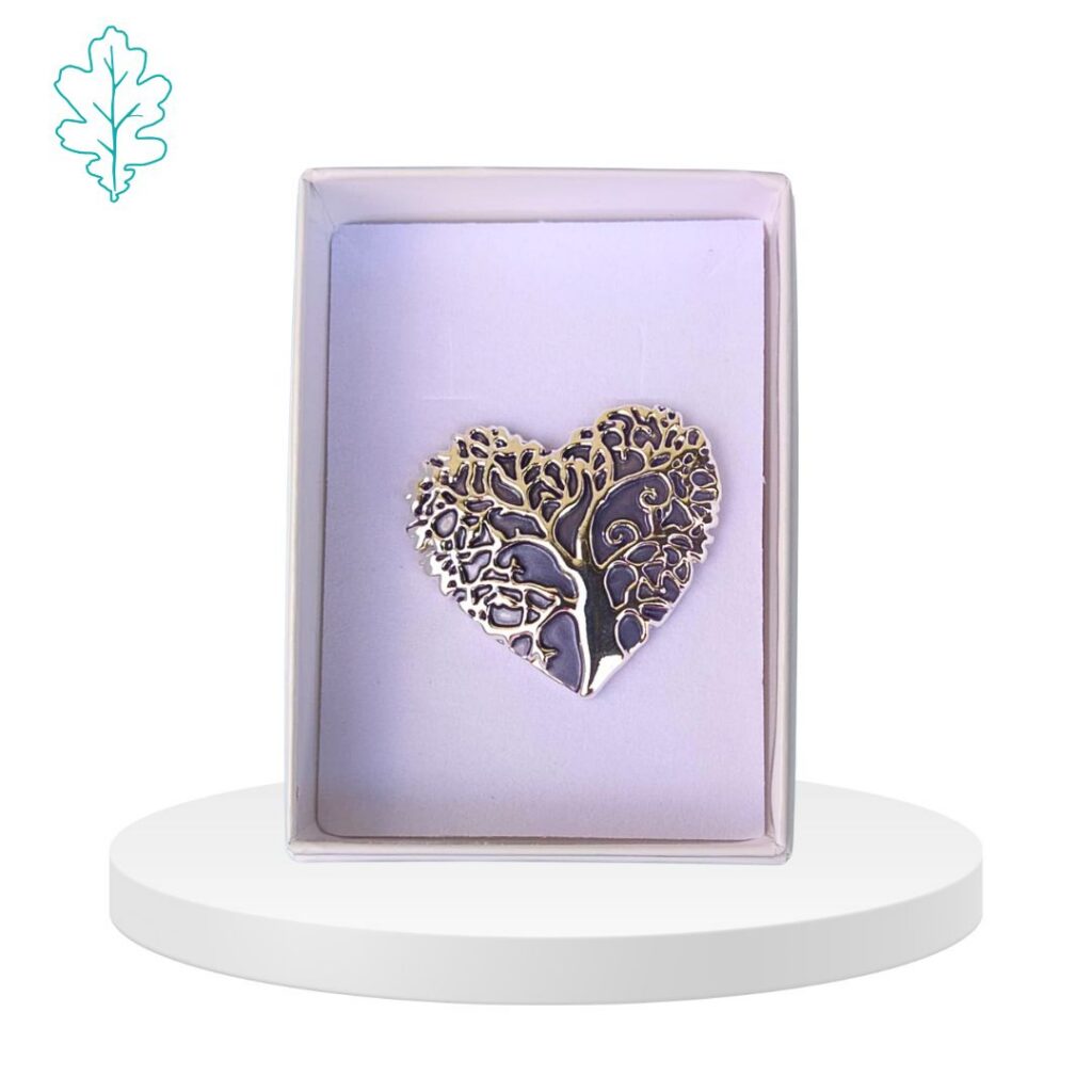 Spilla magnetica "Cuore della vita"