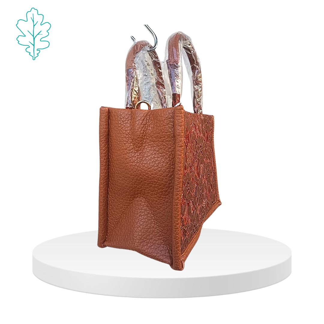 Borsa "ricamo" in similpelle